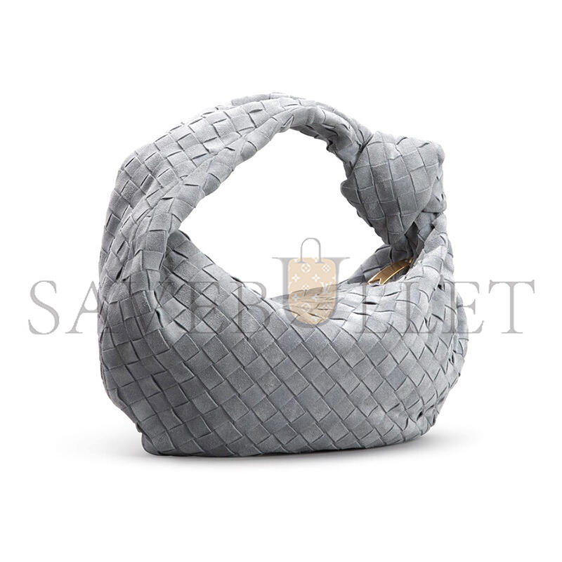 bo*te*ga Ve*ne*ta jodie teen intrecciato cashmere suede shoulder bag 600261 (48*40*16cm)